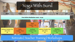 Yoga classes in Hertfordshire