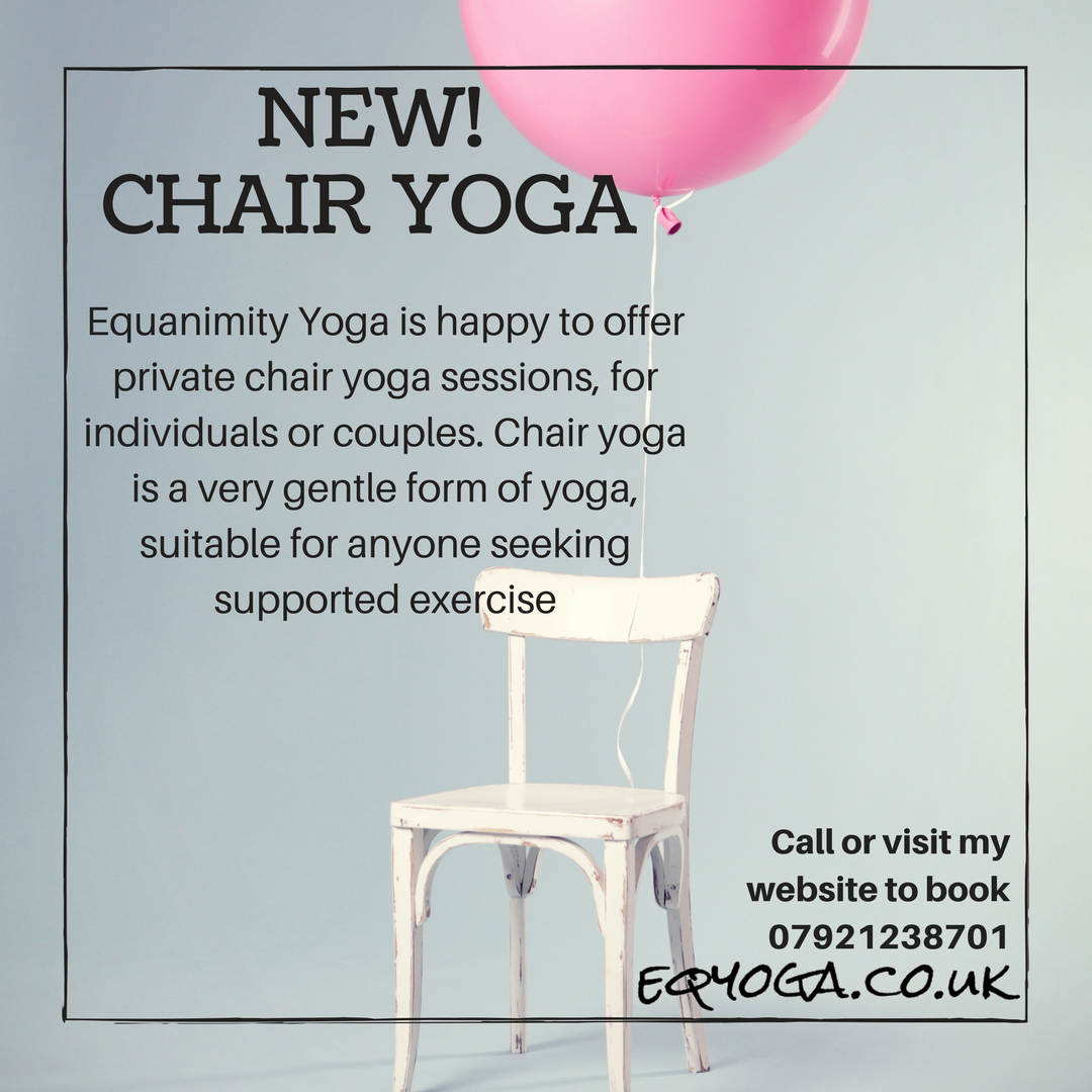 Chair Yoga Private Sessions